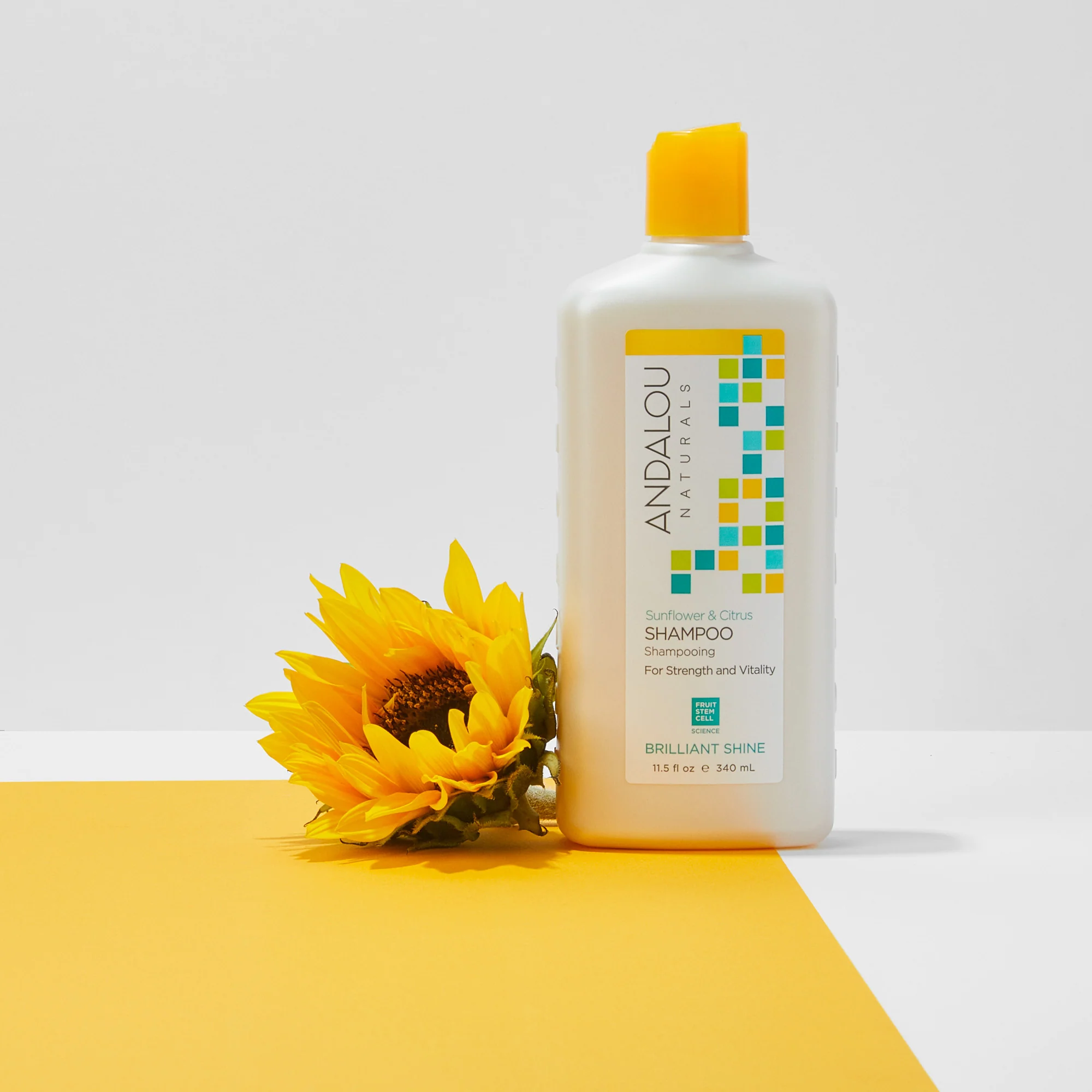 Sunflower & Citrus Brilliant Shine Shampoo - Image 3